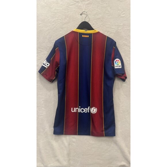 Nike F.C. Barcelona 2020/21 Stadium Home Men's Jersey Size Medium - Picture 7 of 11